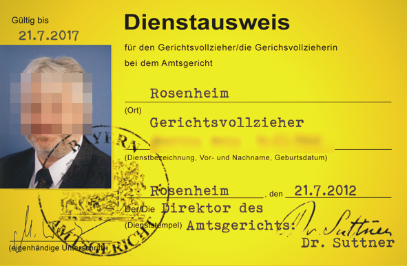Unter Druck: Gerichtsvollzieher zahlt 1.200.000€ Schadensersatzforderung an staatlichen Selbstverwalter