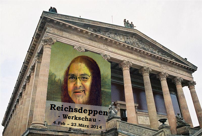 Kunstszene: Besucheransturm bei Reichsdeppen-Werkschau