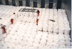 BigBags im Depot auf Rhein-Main: Kurzarbeit in der Cargo City Süd?