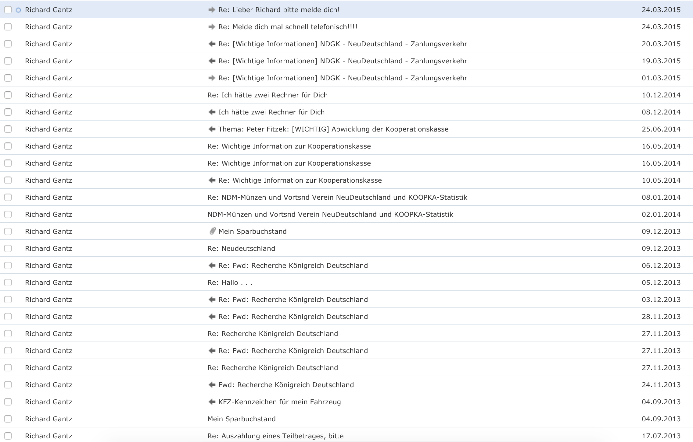 Fitzek demontiert sich selbst: Emailverkehr zwischen Peter Fitzek und Richard Gantz *UPDATE2*