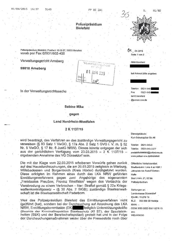 Der „Freistaat Preussen“ und seine Wunscharmee
